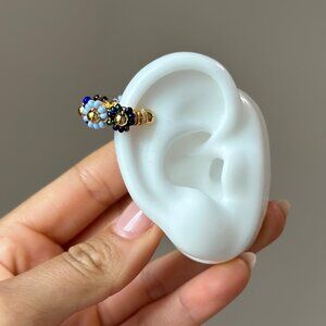 Ear Cuff No Piercing Ear Wraps, Beaded Earrings, Conch Piercing